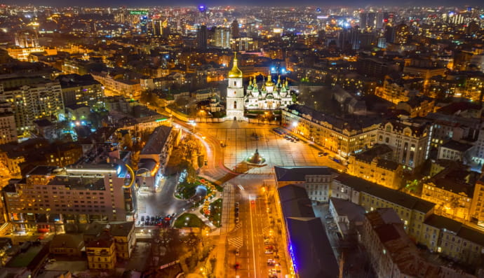 Ночной Киев