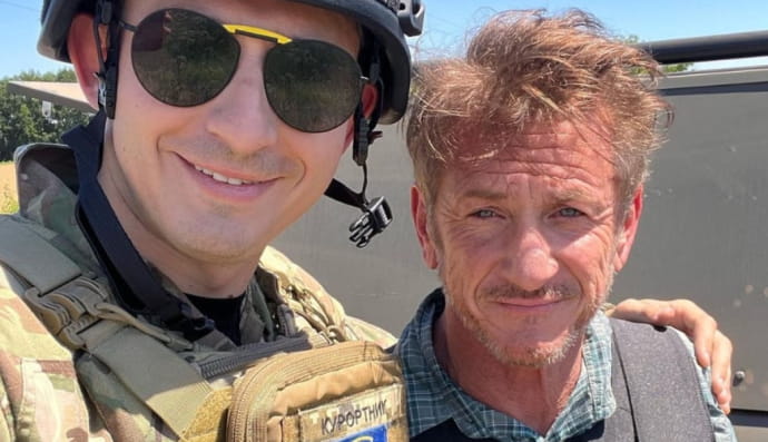 Микола Сєрга та Шон Пенн