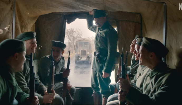 "На Западном фронте без изменений", Netflix