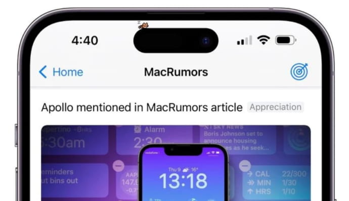 "тамагочі" на iPhone 14 Pro