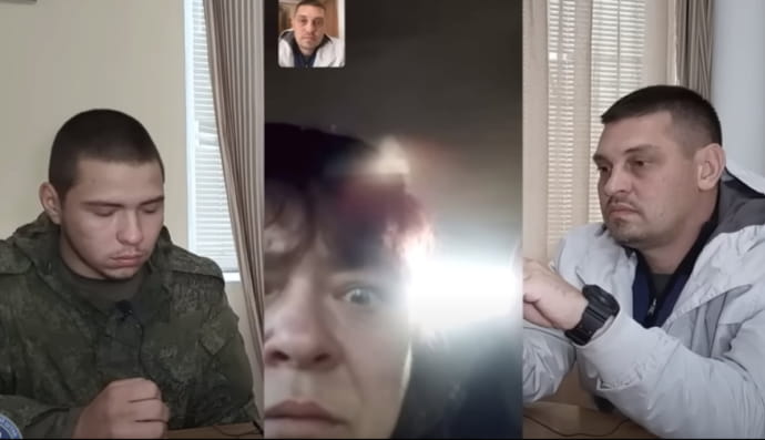 Разговор с матерью пленника