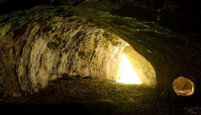 Пещера в Польше