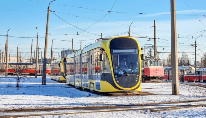 Низькопідлоговий трамвай від "Татра-Юг"