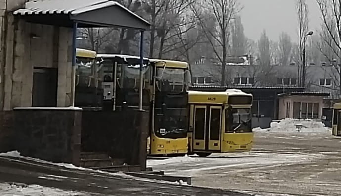 У Києві з'явилися німецькі двоповерхові автобуси