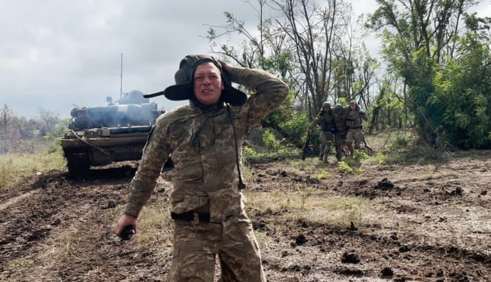 кадр из фильма "Восточный фронт" ("Східний фронт")