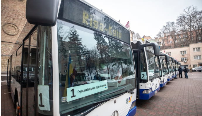 автобуси Києву від Тампере і Риги