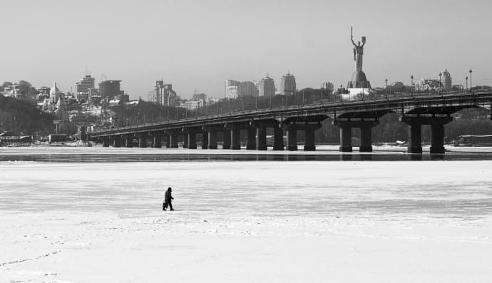 Зимний Киев