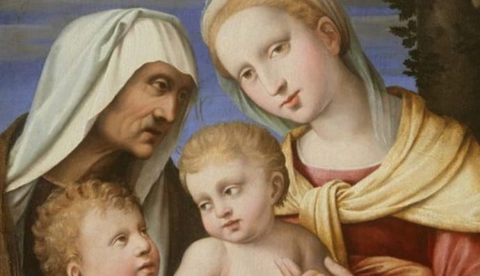 картина "Мадонна Флаже"