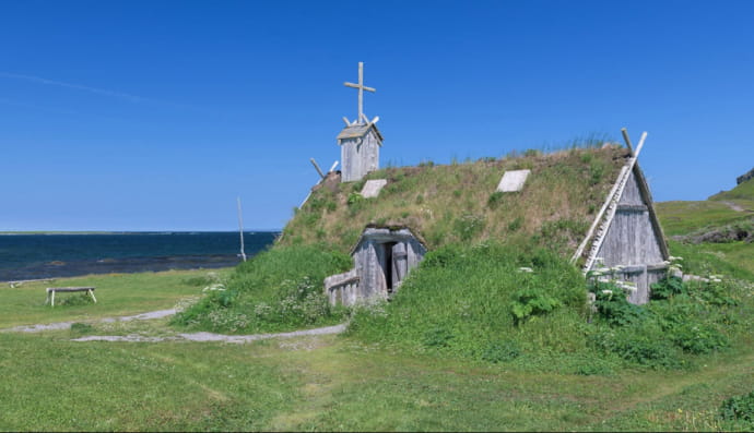 имитация поселения викингов