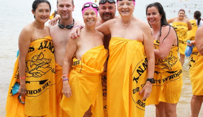 Учасники запливу