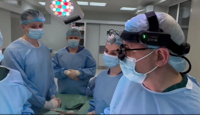 Кадры из операции