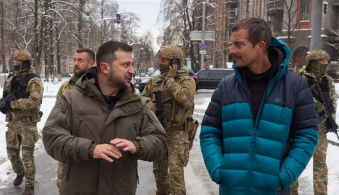 Беар Гріллз і Зеленський