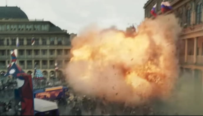 В новом мини-сериале Marvel покажут взрыв на россии