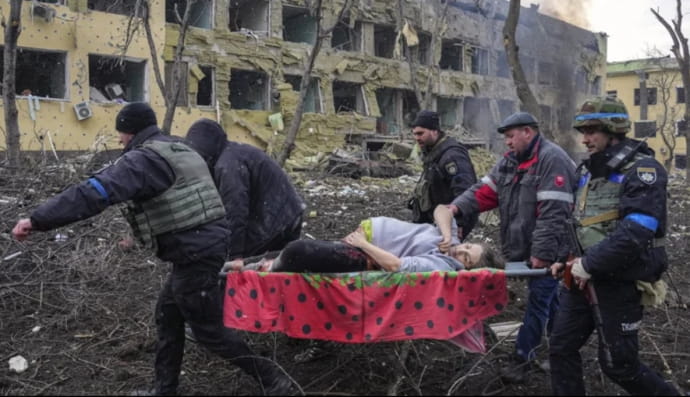 Пологовий будинок Маріуполя, 9 березня 2022 рік