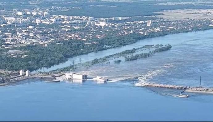 Каховская ГЭС