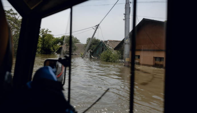 Евакуація на Херсонщині