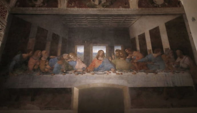 картина Леонардо да Вінчі "Тайна вечеря"