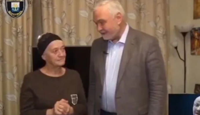 Мать оккупанта и уйба