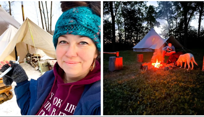 Жизнь в палатке