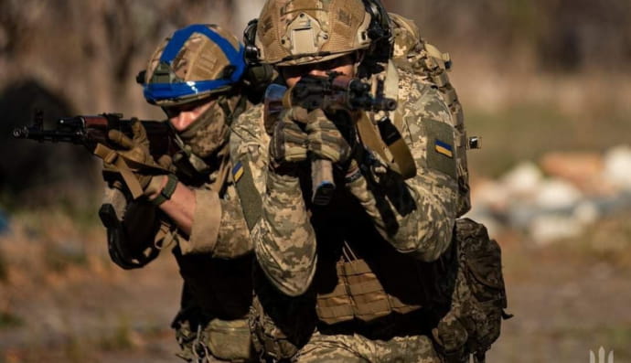 Украинские военные