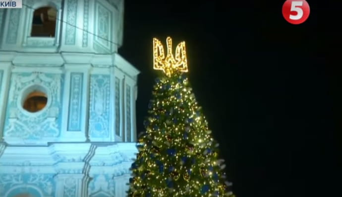 Елка в Киеве