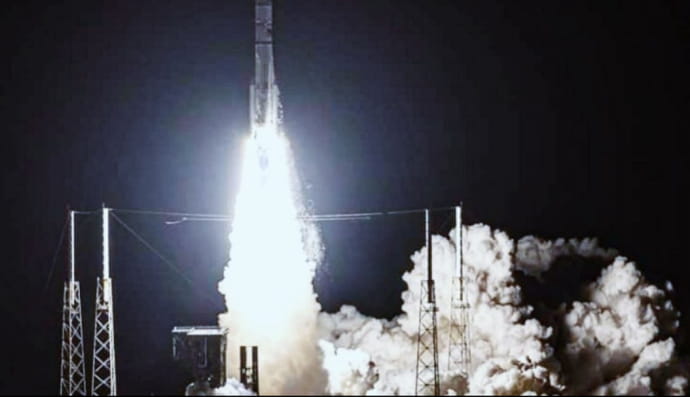 Запуск ракеты