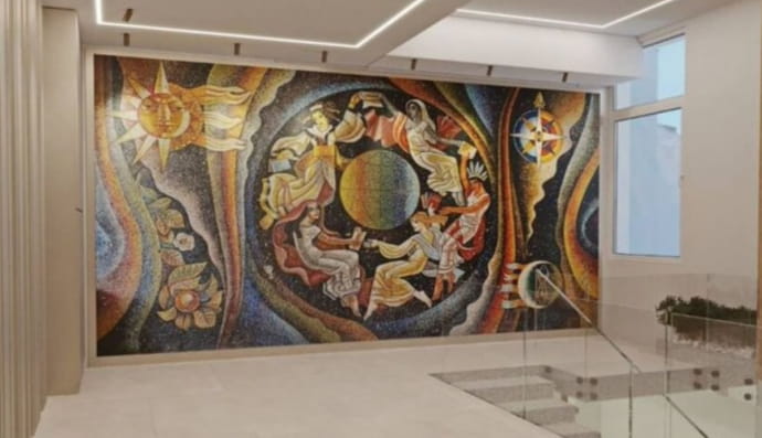 Знищену мозаїку у Львові відновлять за допомогою 3D-сканування