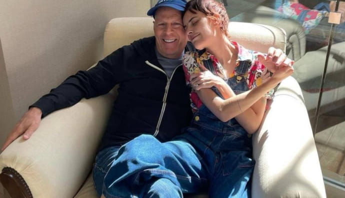 Брюс Вілліс з донькою Таллулою Вілліс