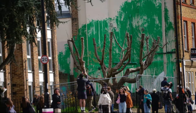 мурал Бэнкси