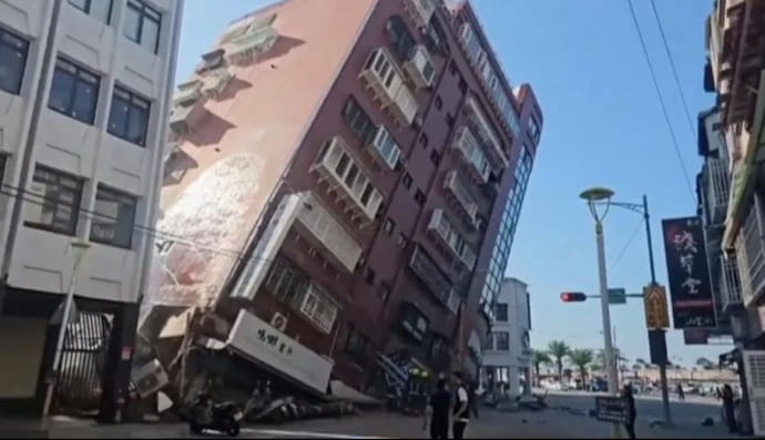 Землетрус на Тайвані