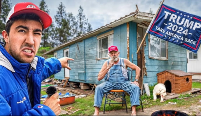 Кадры из видео блогера