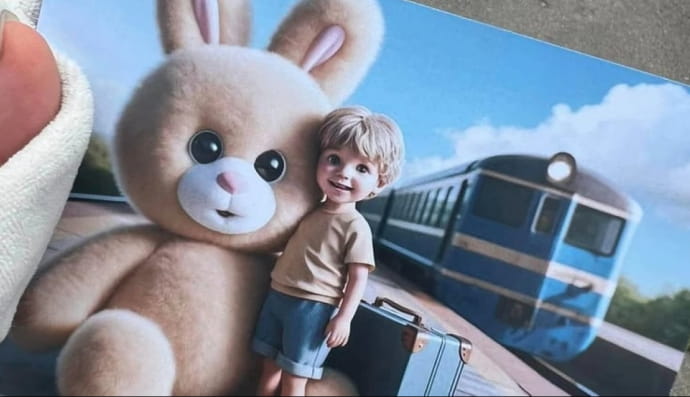 залізничники відправили подарунок хлопчику, який загубив іграшку