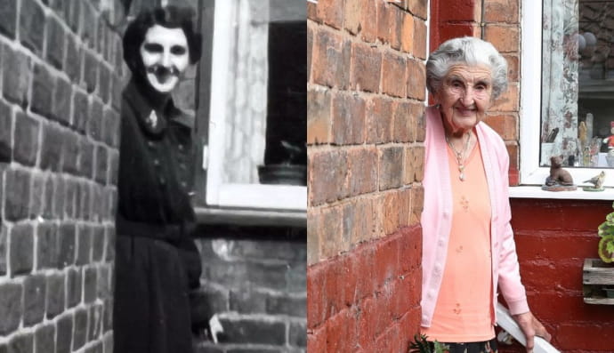 Елсі Оллкок живе в одному будинку 105 років. Вона народилася в будинку з терасами в 1918 році, який її батько винаймав з 1902 року. Пізніше Елсі з чоловіком купили його за 250 фунтів стерлінгів, що на той час було чимало грошей, і виховували там своїх дітей.