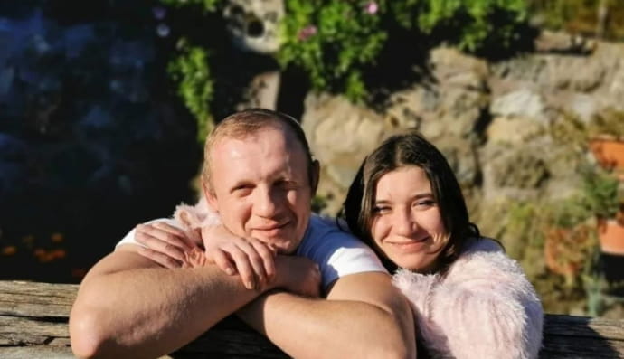 Россиянин и украинка