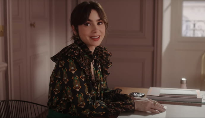 Кадр з фільму "Емілі в Парижі"