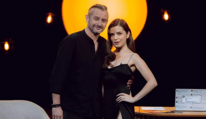 Сергей Жадан и Христина Соловий