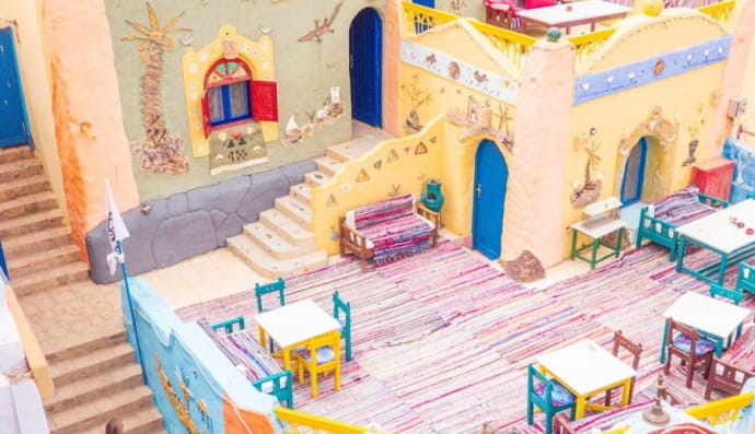 Нубійське село в Асуані, Єгипет