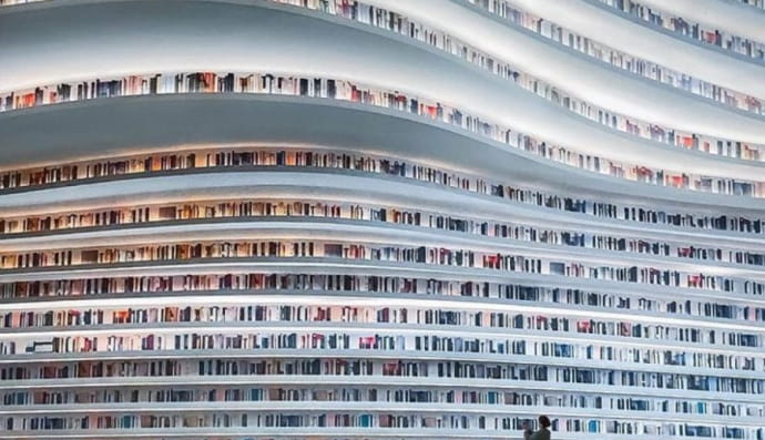 Tianjin Binhai Library, China