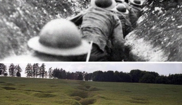 Окопи Першої світової війни тоді і сьогодні