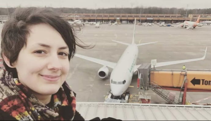 Мішель з літаком