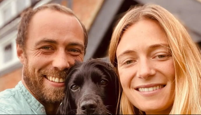 Джеймс Миддлтон, Ализе Тевен и собака Элла