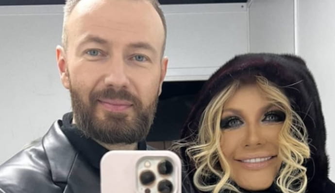 Таїсія Повалій з сином Денисом