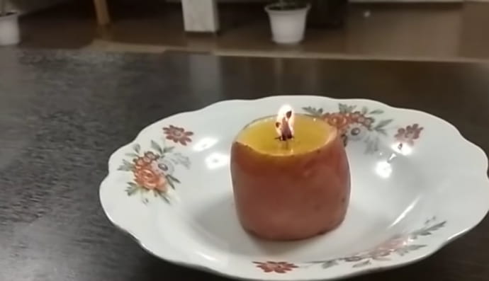 Свічка в домашніх умовах