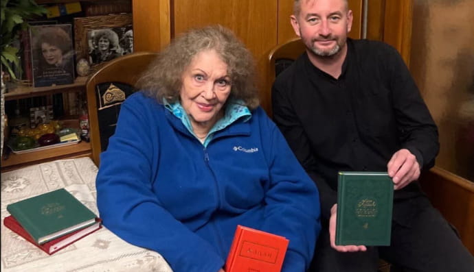 Сергей Жадан и Лина Костенко