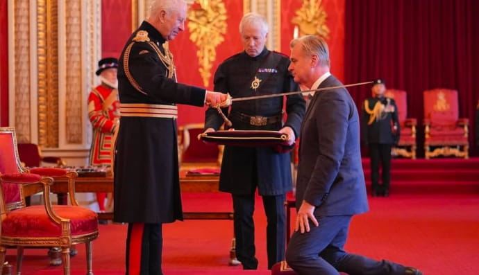 Чарльз III посвятил в рыцари известного кинорежиссера