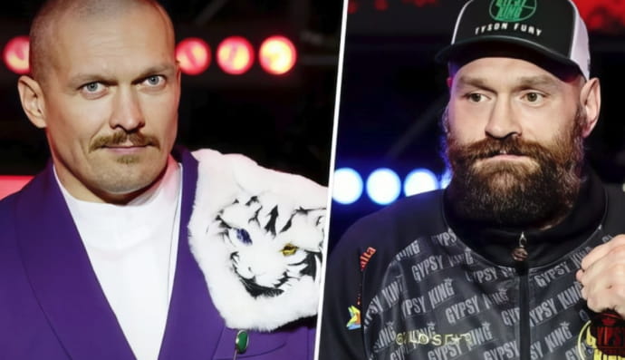 Александр Усик и Тайсон Фьюри