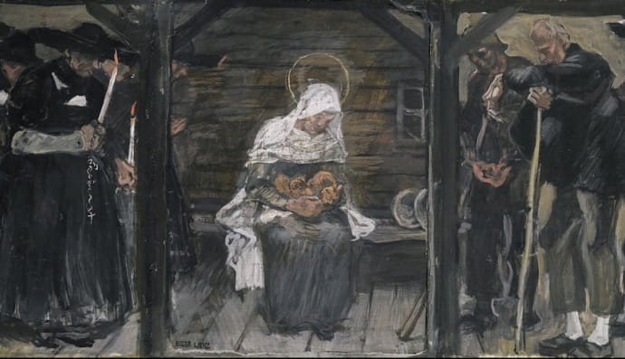 Работа Альбина Эггера-Линца