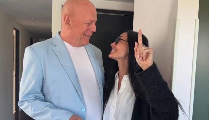 Брюс Вілліс і Демі Мур