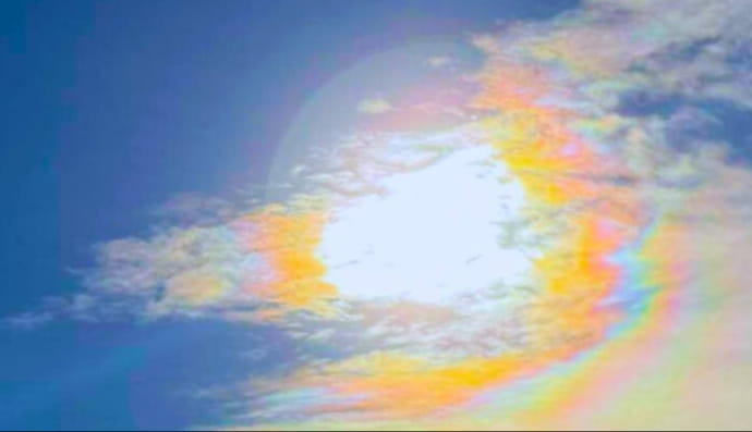 Редкое явление над Винницей