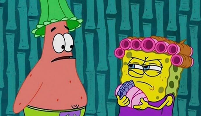 Патрик и Губка Боб Квадратные Брюки